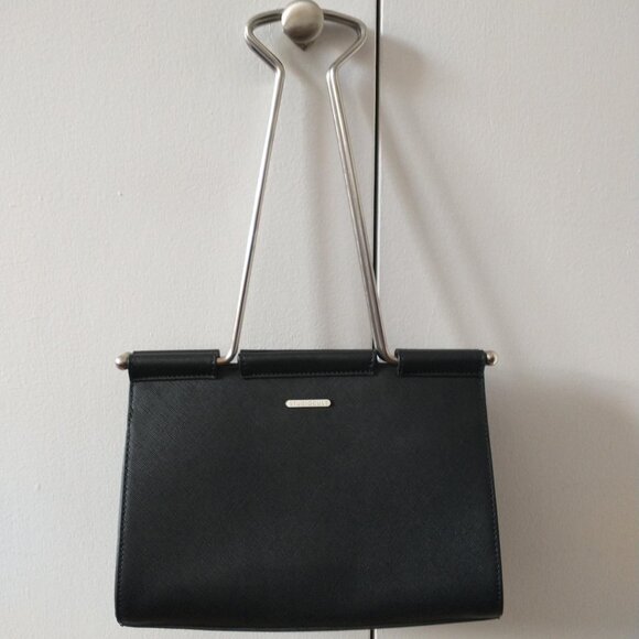 Studio Cult Binder Clip Bag Purse in Black and Silver - Picture 4 of 16